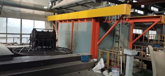 PLC শাটল রোটোমোল্ডিং মেশিন 1000KG সর্বোচ্চ। ওজন 3000 মিমি সর্বোচ্চ। ব্যাস