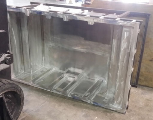 কাস্টমাইজড ডিজাইন মসৃণ পৃষ্ঠ সঙ্গে অ্যালুমিনিয়াম খাদ Rotomoulding ছাঁচ